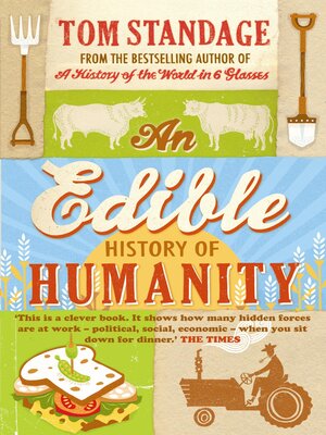 cover image of An Edible History of Humanity
